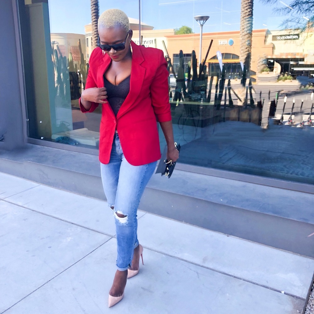 Red vintage Blazer